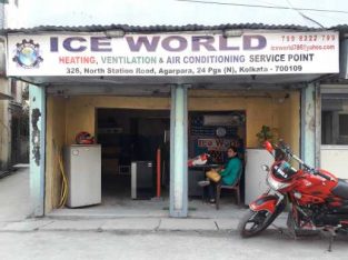 Ice World Service point ,( Heating, ventilation, air conditioning) Agarpara