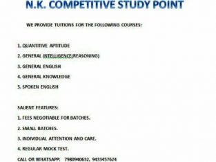 NK ADVANCED COMPUTER AND COMPETITIVE STUDY POINT…- Educational institute