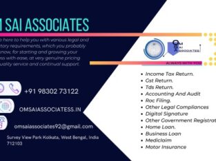 Om Sai Associate – Gst Registration and Return
